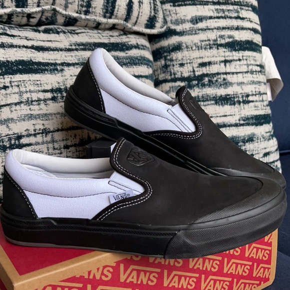 Vans Bmx Slip-On Dak Black/White WMNS - Picture 6 of 16
